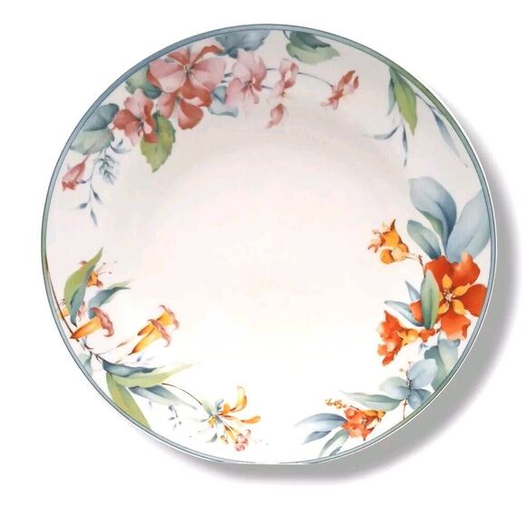 Christopher Stuart Portico 10.5 Dinner Plate Y0244 Replacement Honeysuckle FLORA - Picture 4 of 8